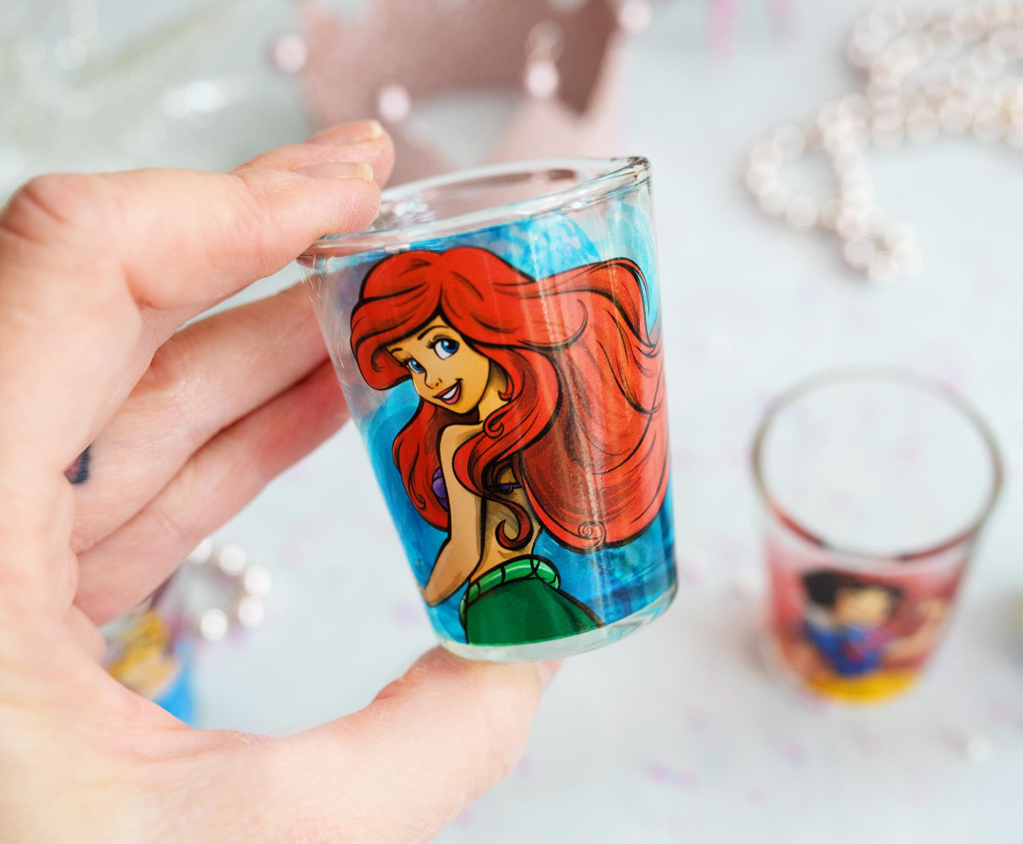 Enchanting Disney Princess 2-Ounce Mini Shot Glasses Set of 4