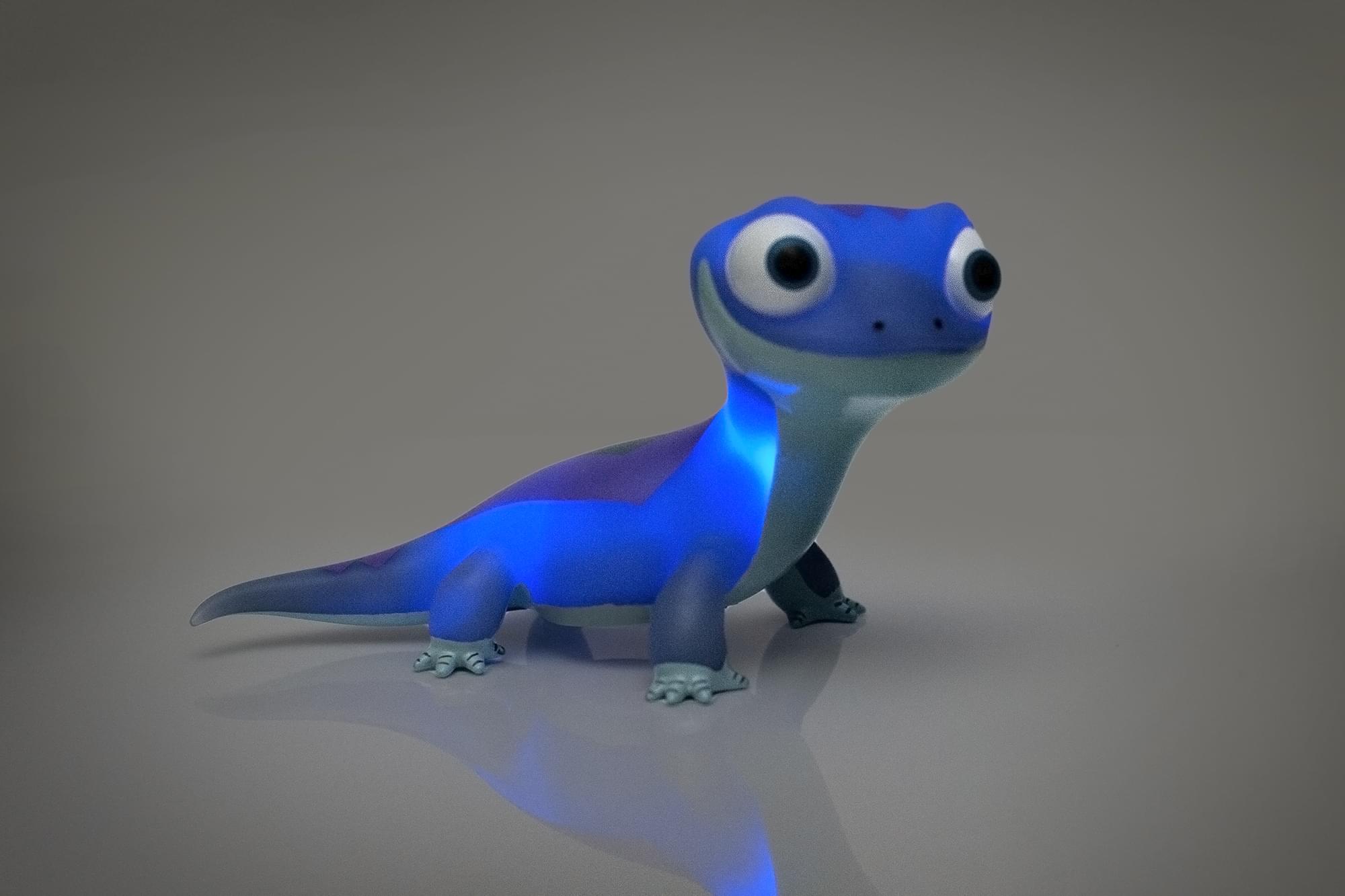 Frozen 2 Color-Changing Bruni Salamander 6-Inch Magic Mood Lights (Set of 2) - Light Up Your Memories!