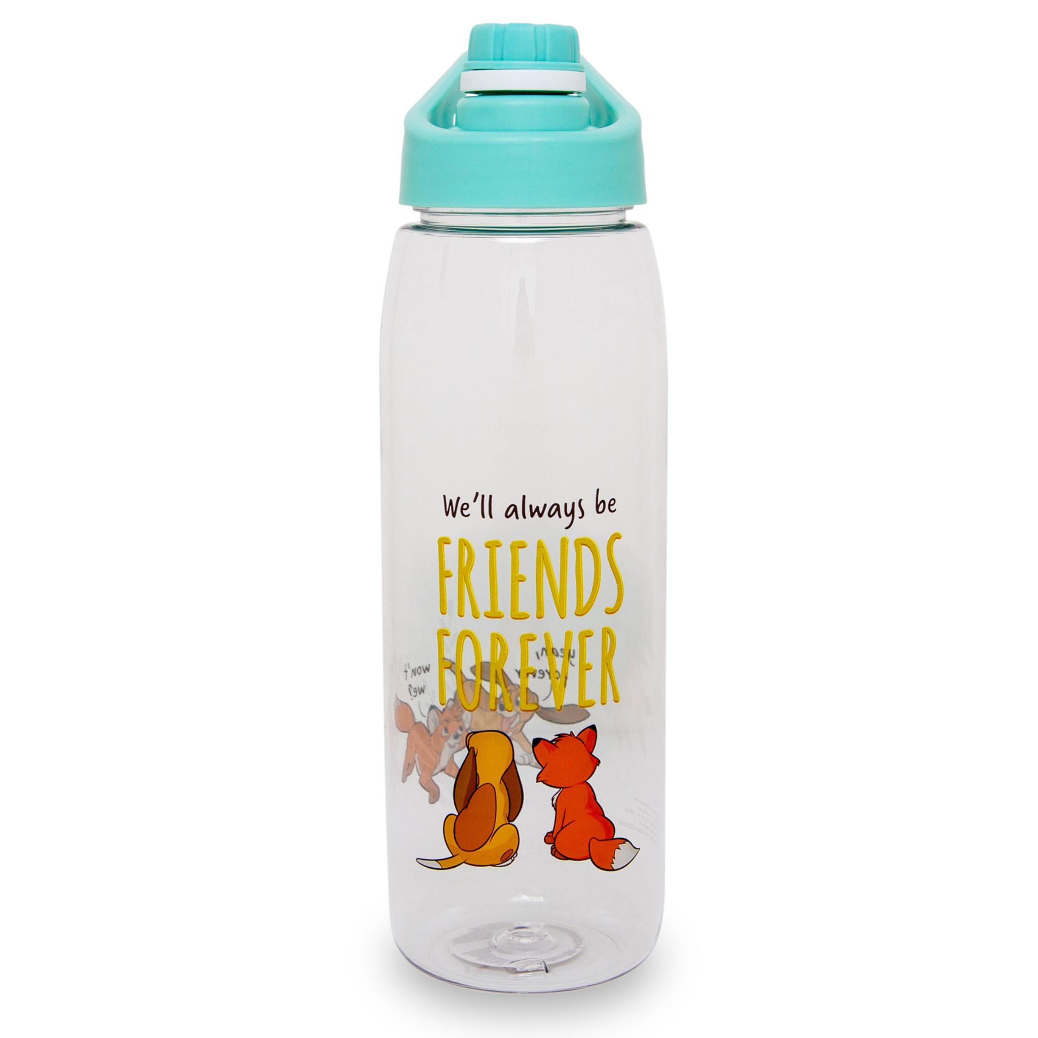 Disney's Fox and the Hound Friends Forever 28-Ounce Water Bottle with Lid