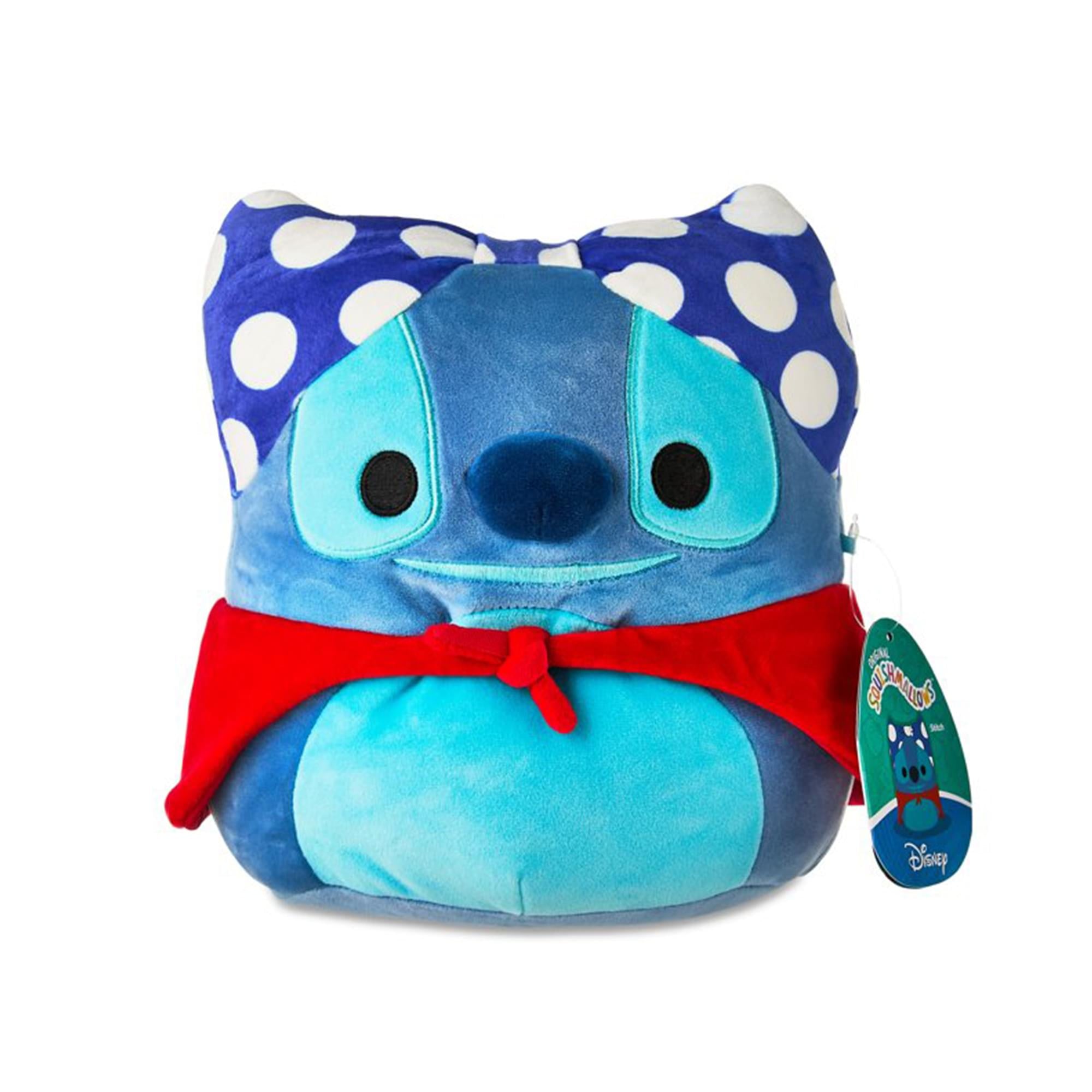 Disney 8-Inch Squishmallows Superhero Stitch Plush