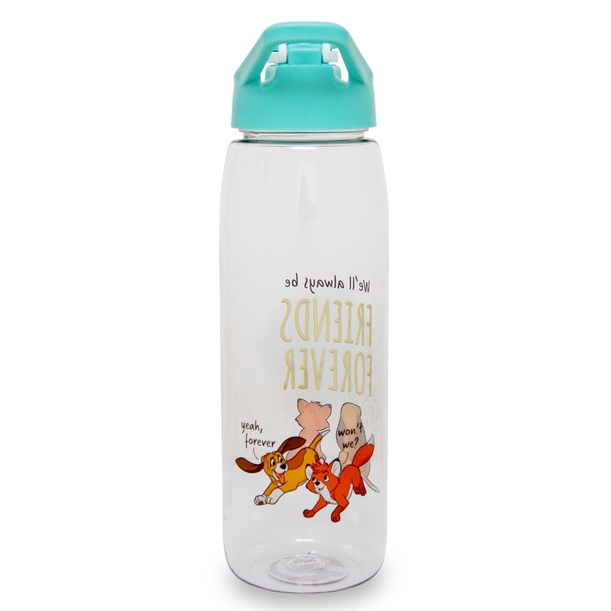 Disney's Fox and the Hound Friends Forever 28-Ounce Water Bottle with Lid