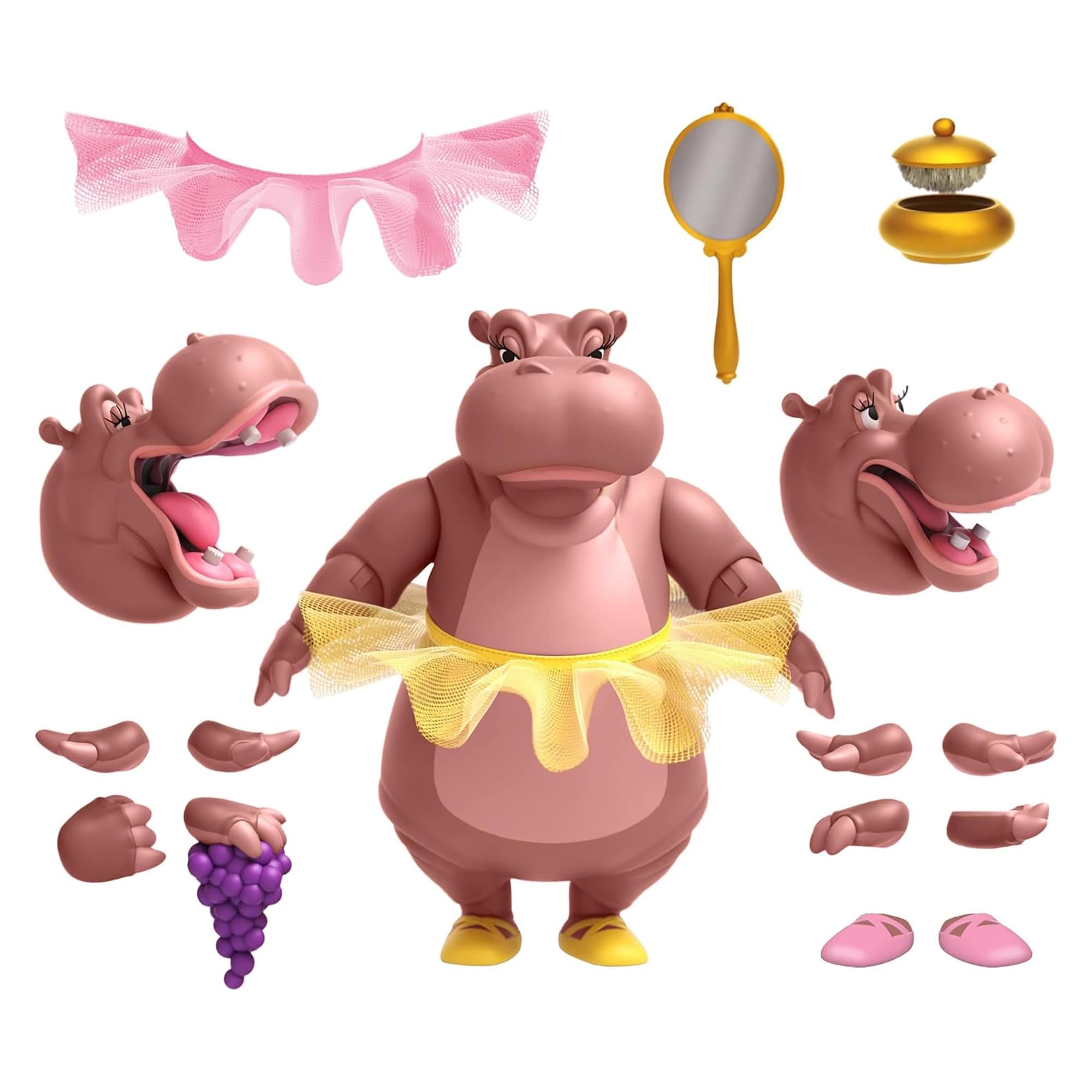 Magical Disney Ultimates Fantasia Hyacinth Hippo 7-Inch Action Figure