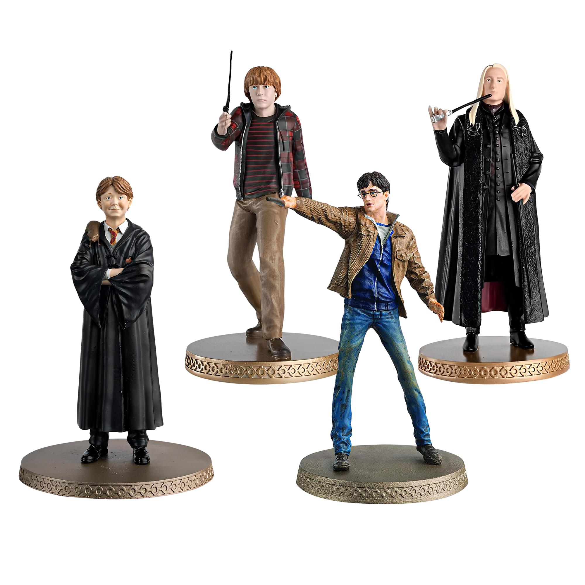 Unleash the Magic! Eaglemoss Harry Potter Wizarding World 1:16 Scale 20 - Piece Figurine Set