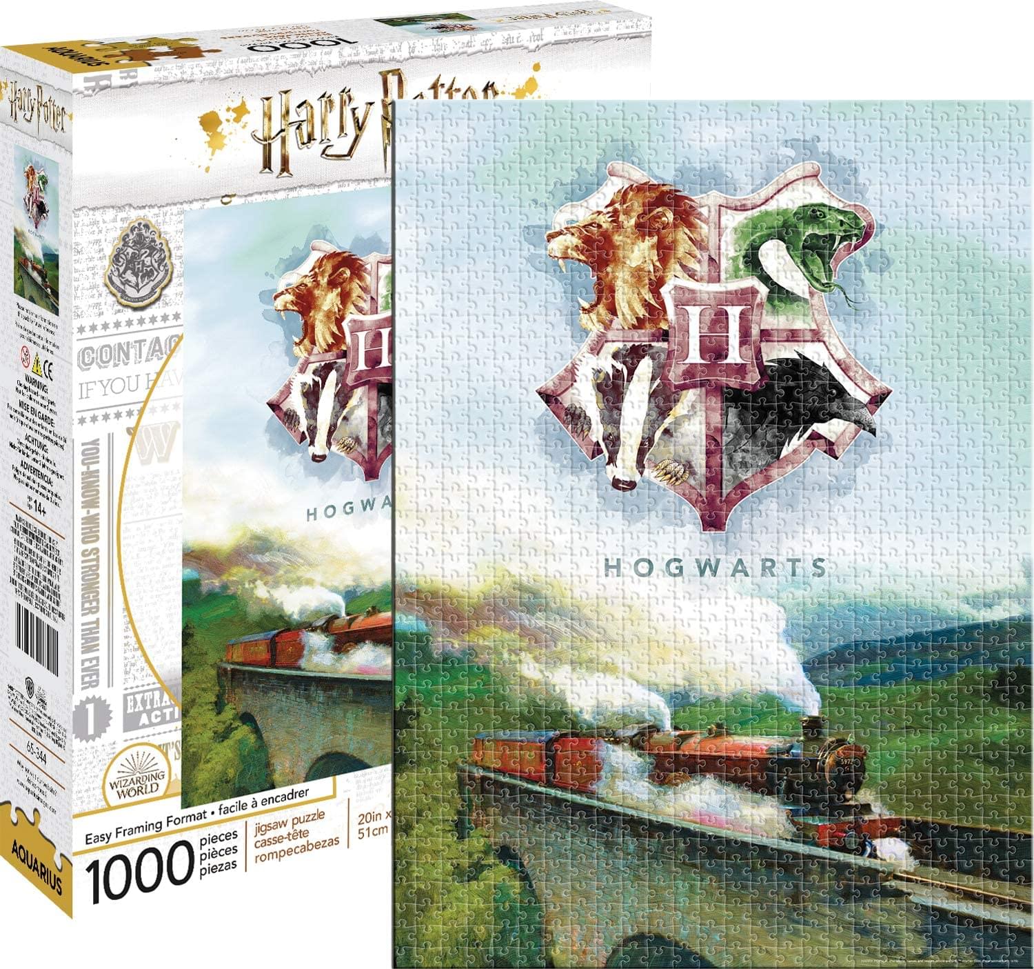 Unleash Your Inner Wizard with the Harry Potter Hogwarts Express 1000 Piece Jigsaw Puzzle