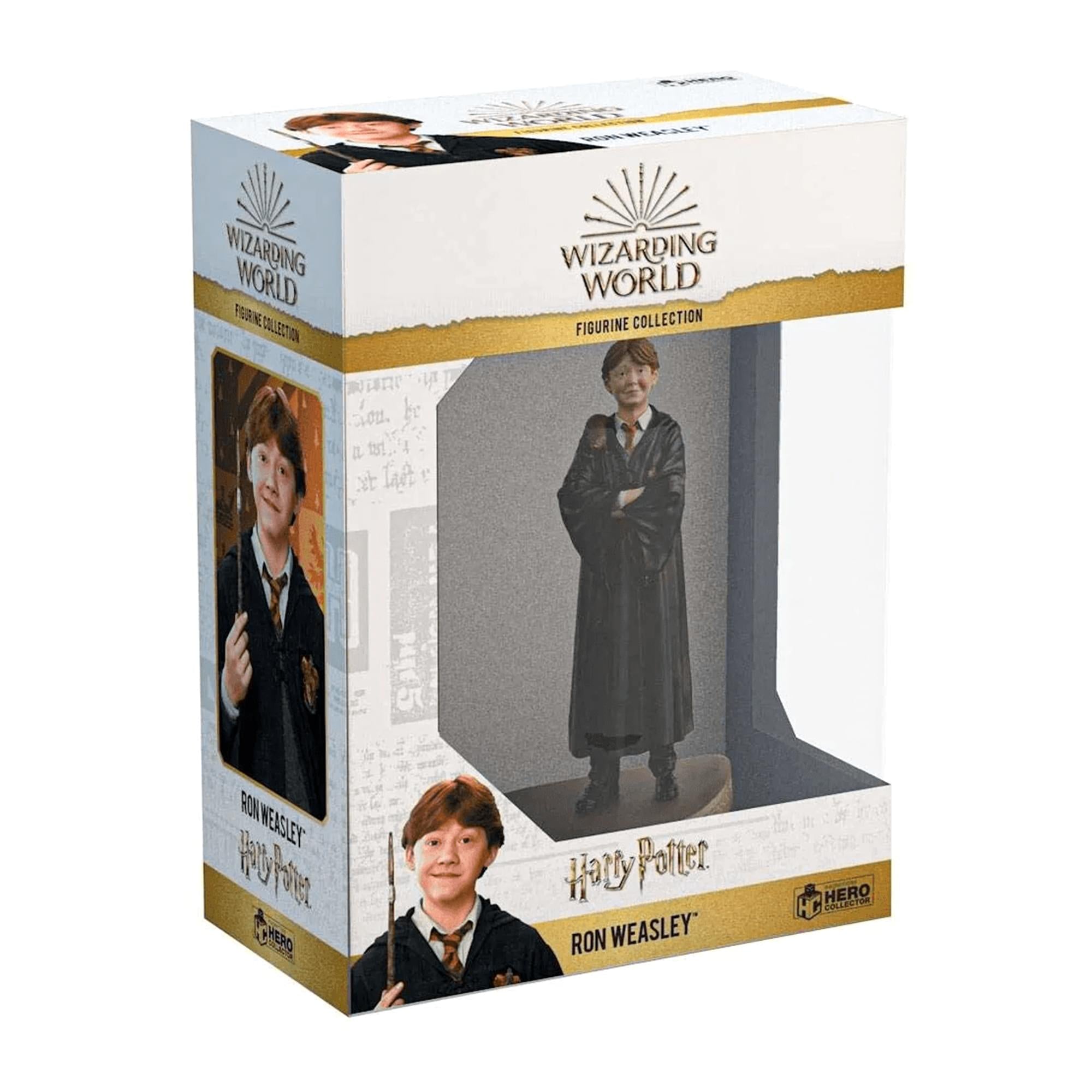 Eaglemoss 1:16 Scale Ron Weasley (w/ Scabbers) Figurine from Harry Potter Wizarding World
