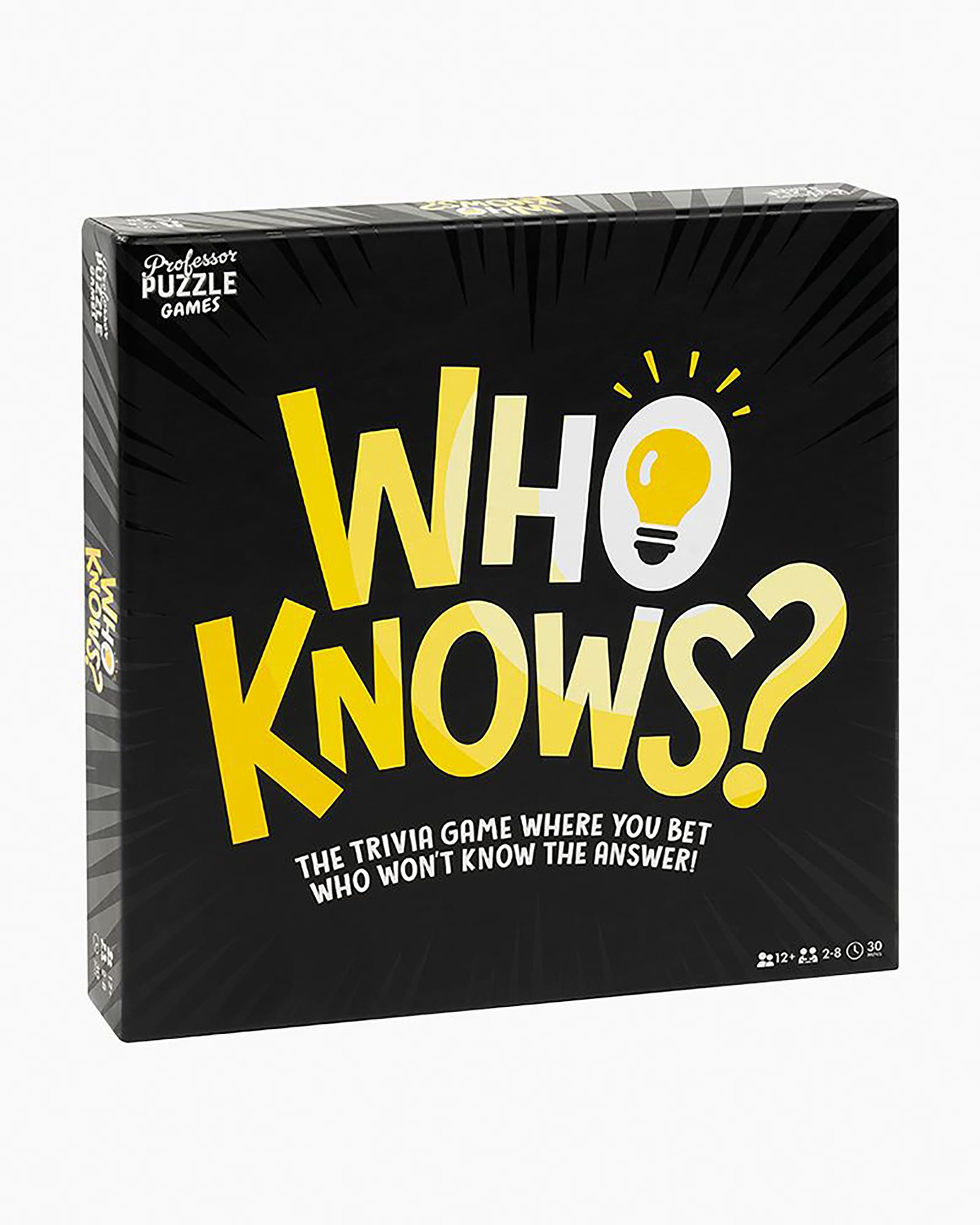 Mystery Trivia Game - 2 - 8 Players