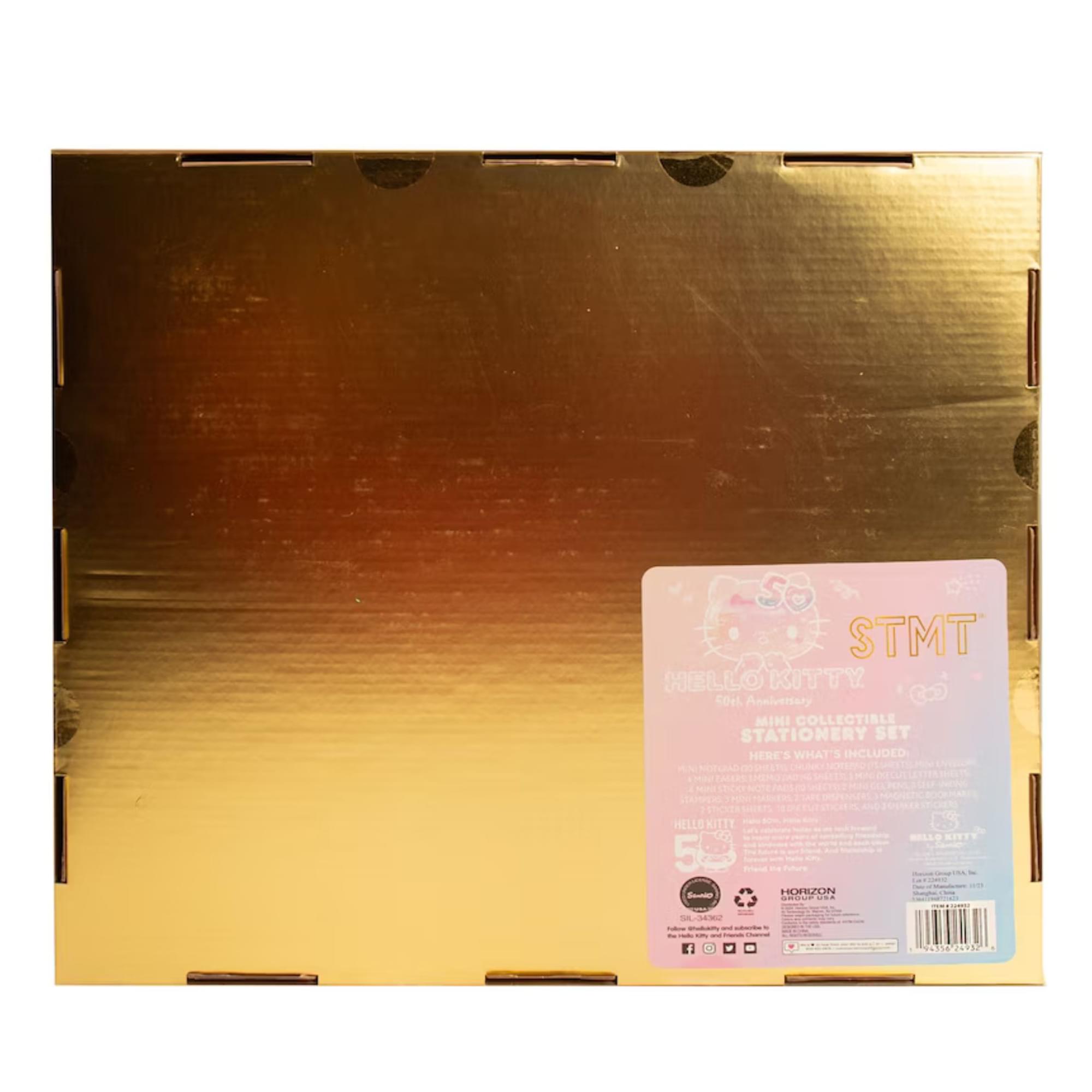 Sanrio Hello Kitty 50th Anniversary STMT Mini Collectible Stationery Set