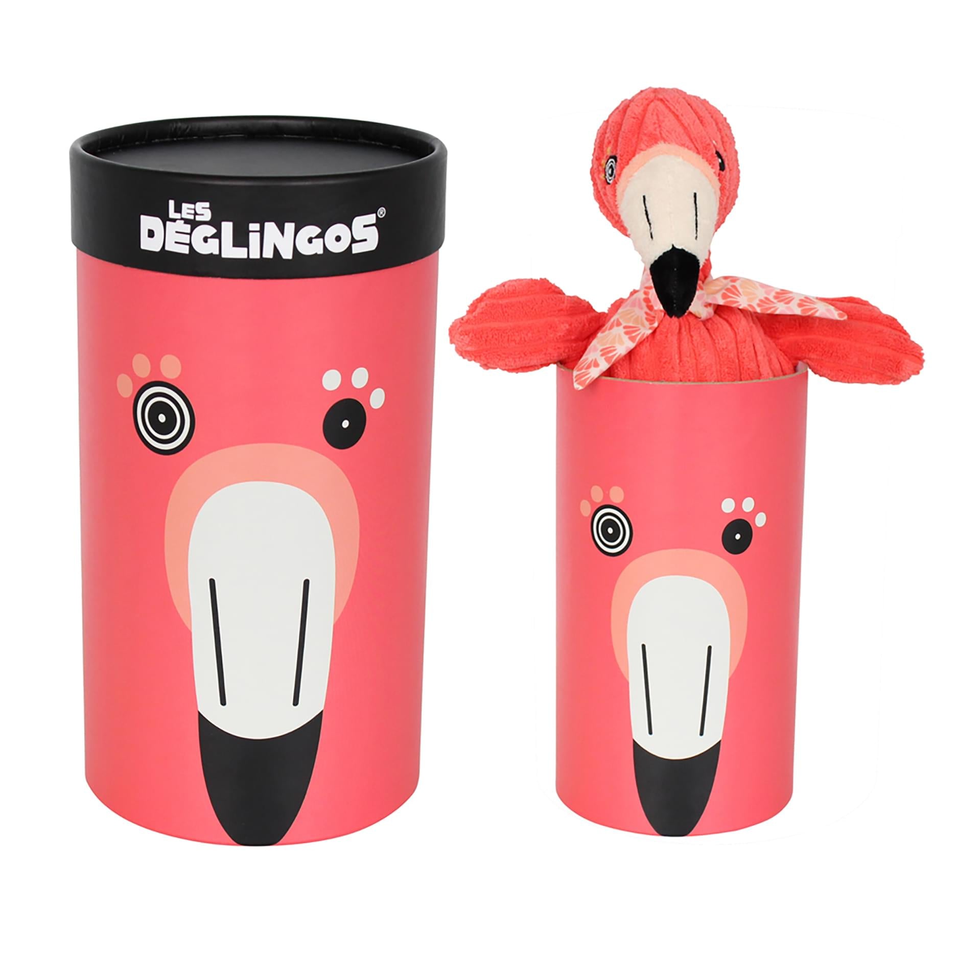 Les Deglingos Simply Small Plush - Flamingo Fun!