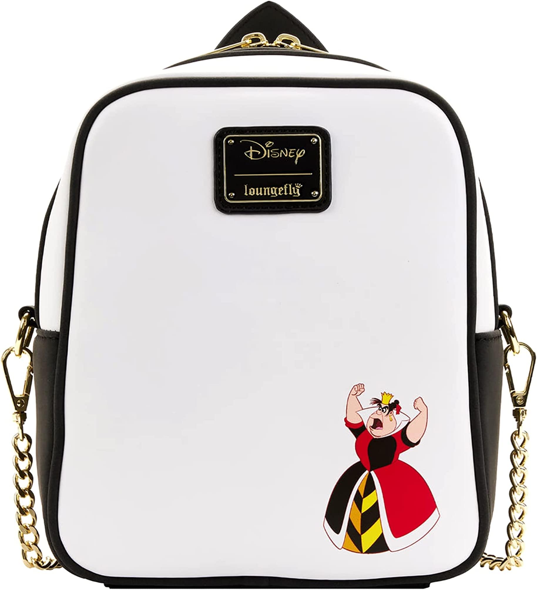 Enchanting Disney Alice in Wonderland Ace of Spades Crossbody Bag