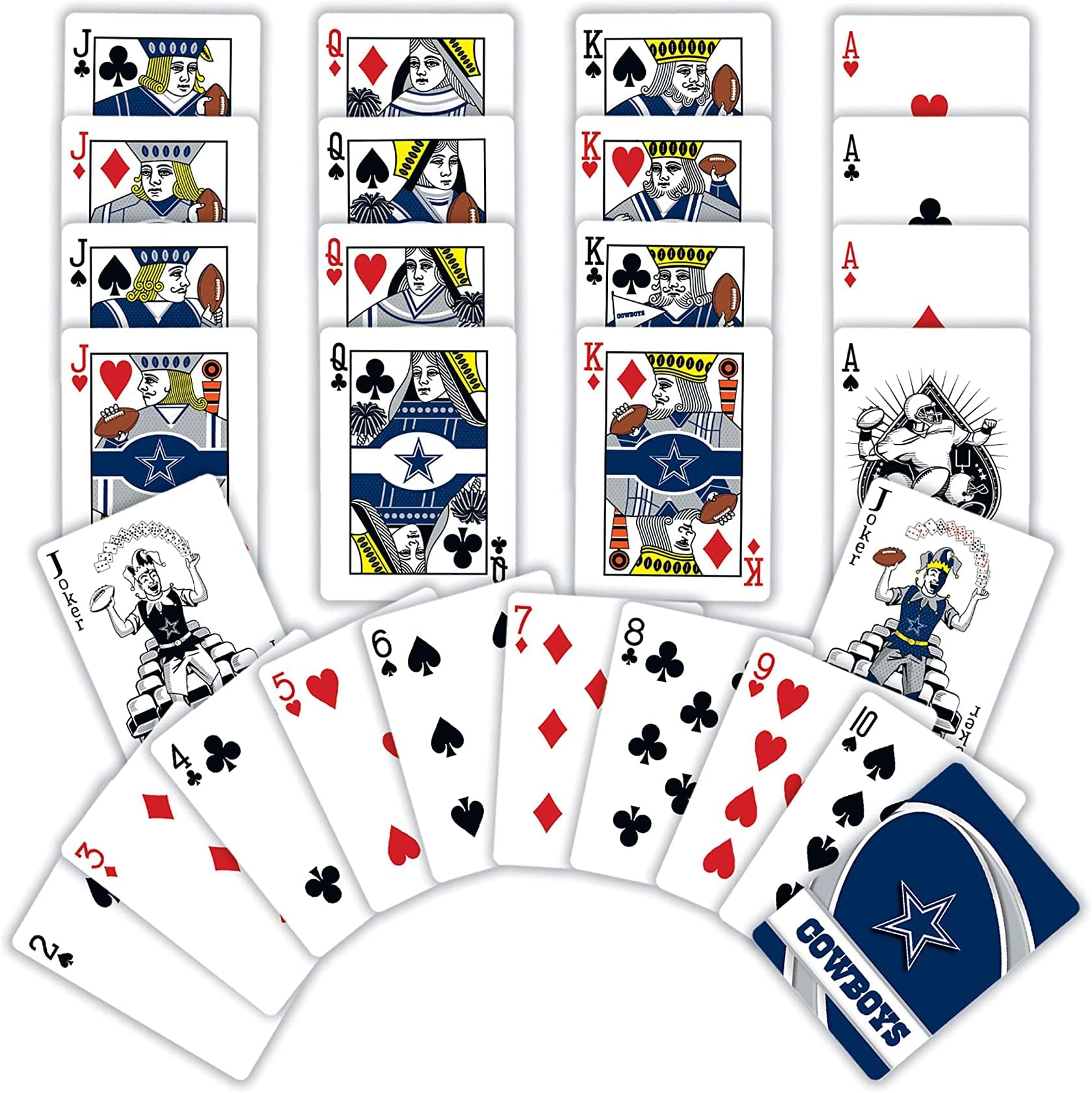 Show Your Team Pride with Dallas Cowboys NFL Playing Cards
